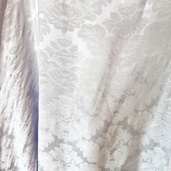Ganni Floral Jacquard Midi Slip Dress In Cosmic Sky Size 38 US 6 NEW - Picture 8 of 12